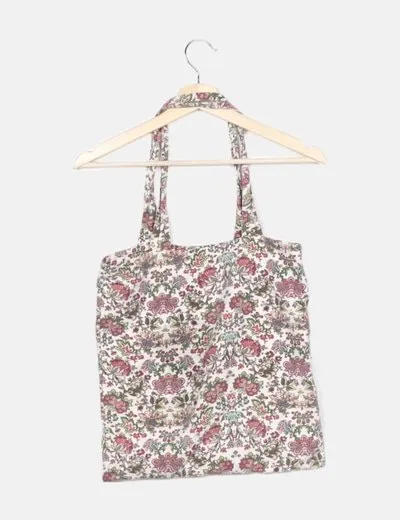 Compañía Fantástica Tote bag estampado floral
