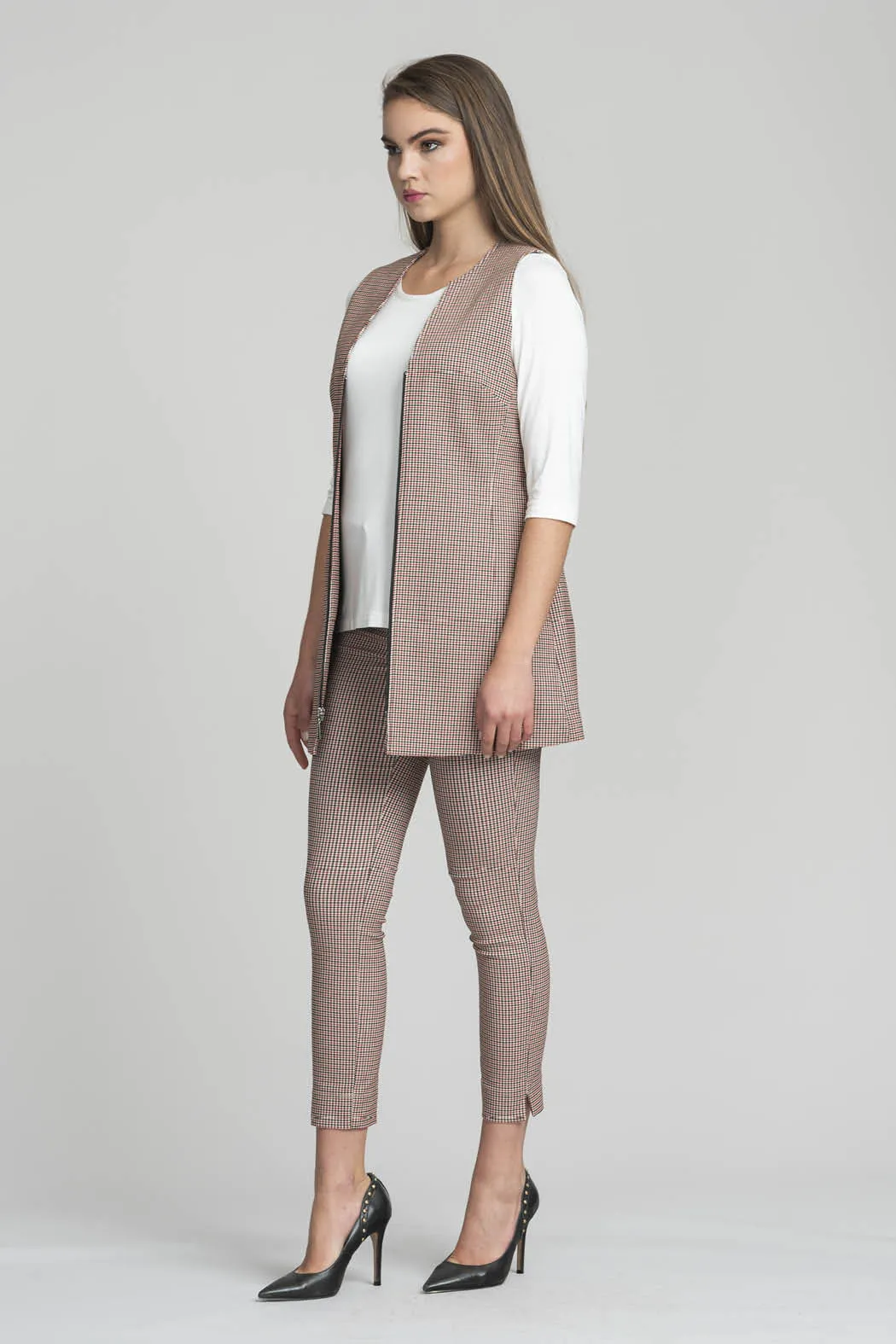 Conjunto Pantalon/Chaleco/Blusa Dama Cherry 22801