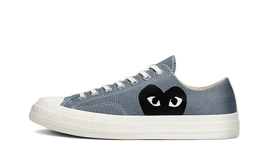 CONVERSE CHUCK TAYLOR ALLSTAR 70S OX COMME DES GARCONS PLAY GREY