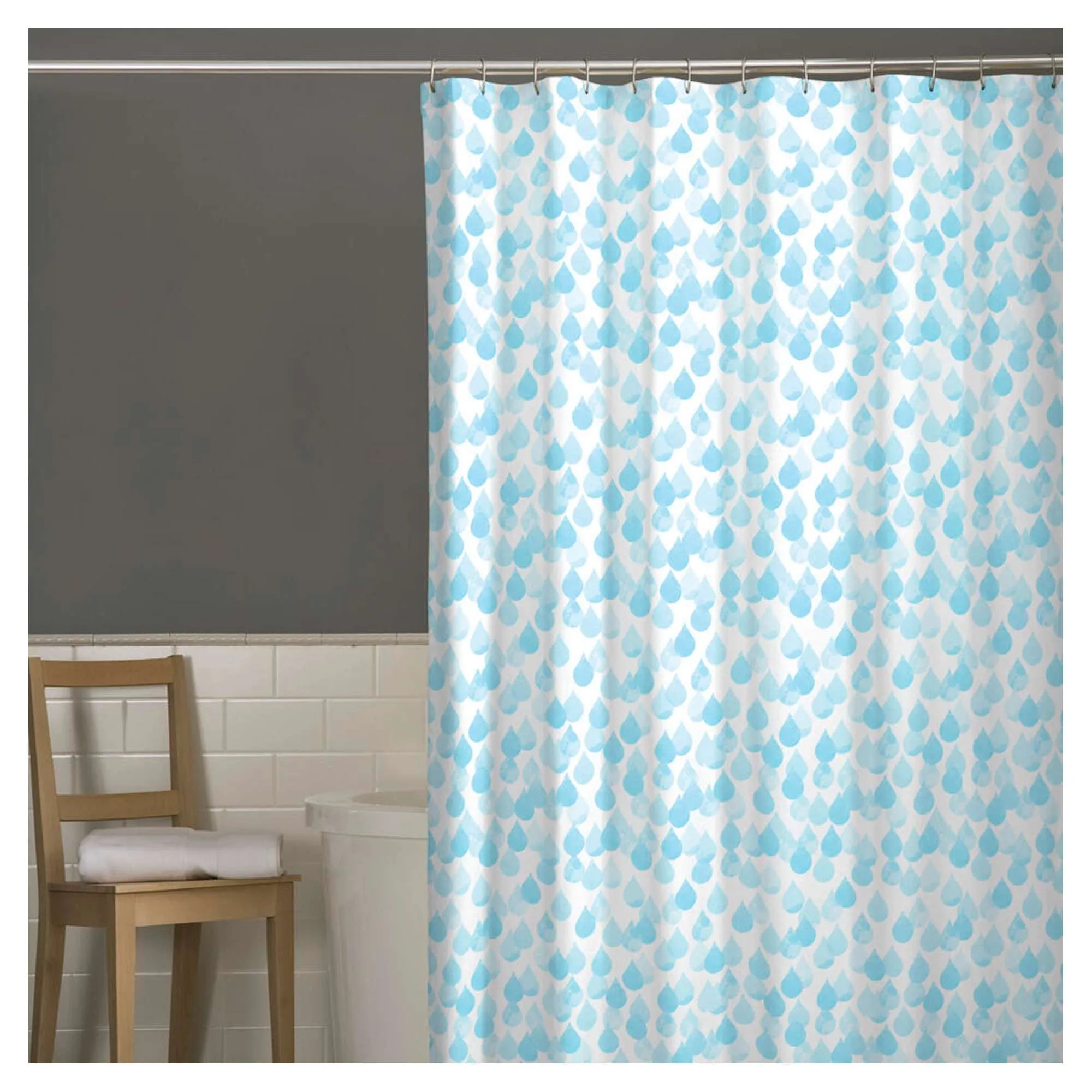 Cortina de Baño Zenna Rainfall