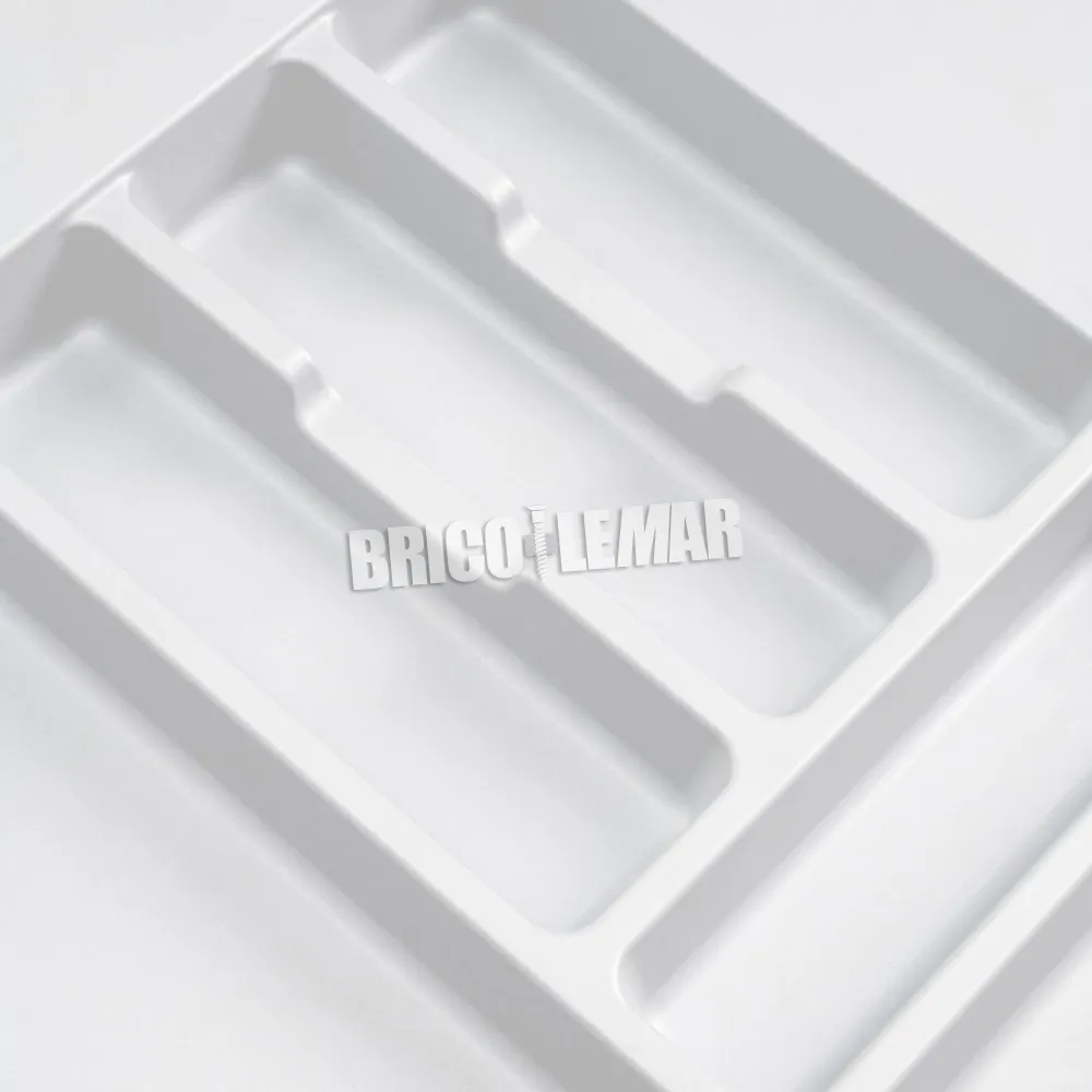 Cubertero Optima para cajón de cocina Vertex/Concept 500 módulo 700mm tablero 16mm blanco Emuca