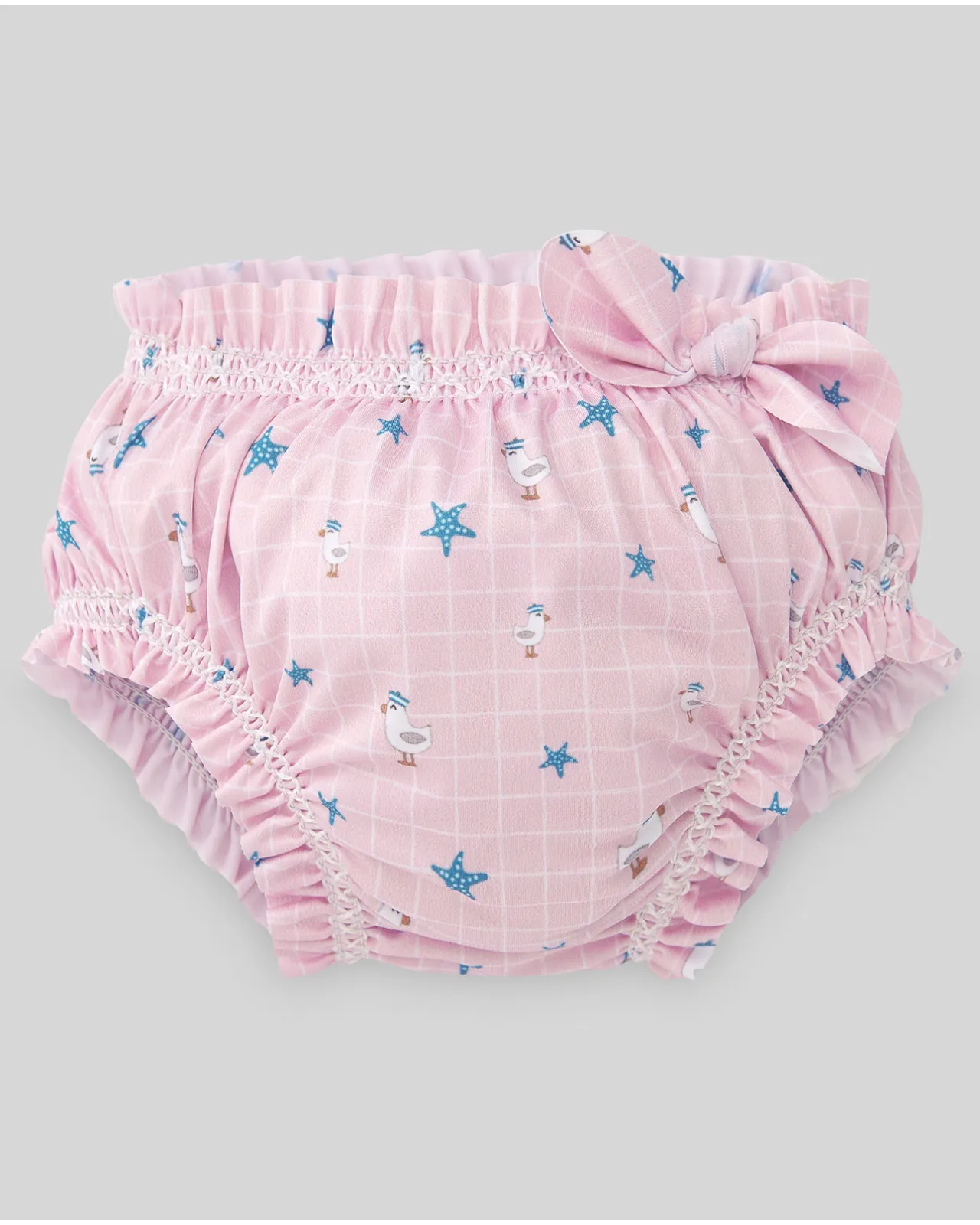 Cubrepañal rosa "BAÑO"