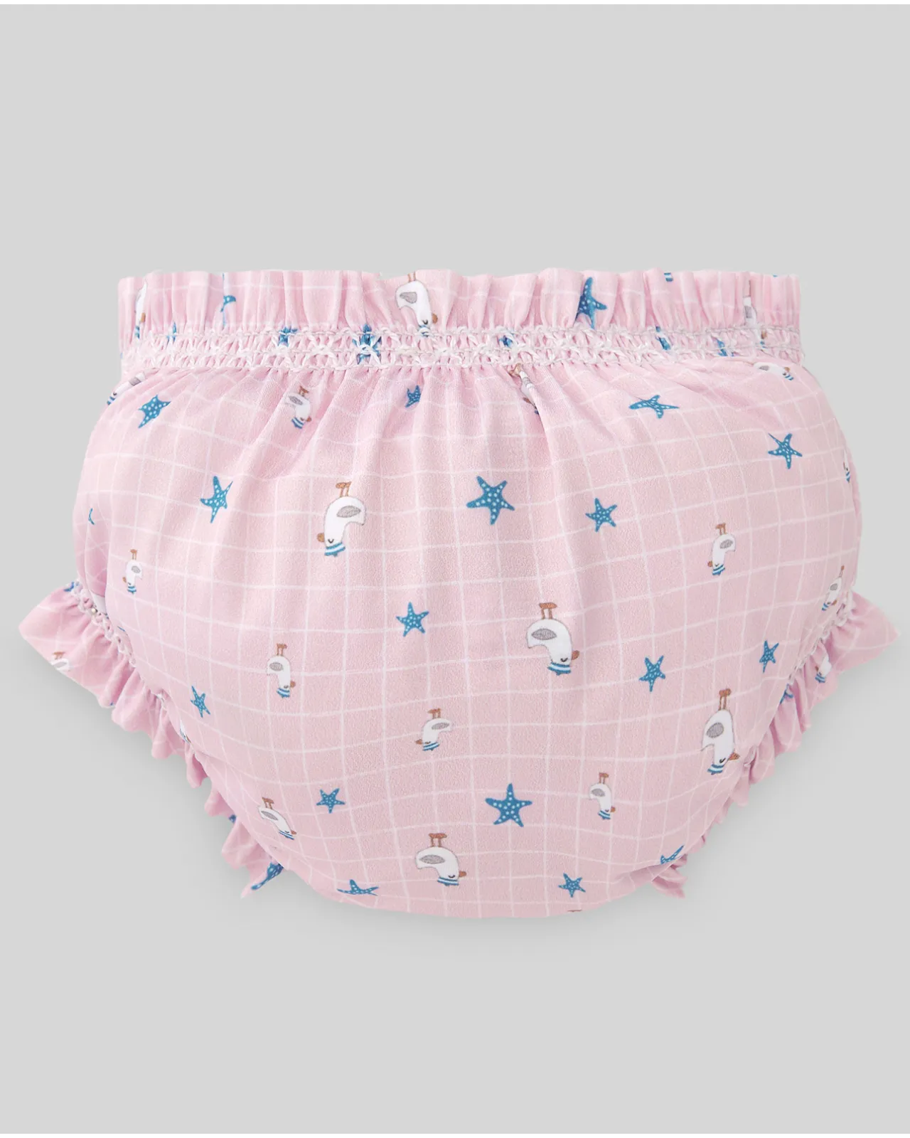 Cubrepañal rosa "BAÑO"
