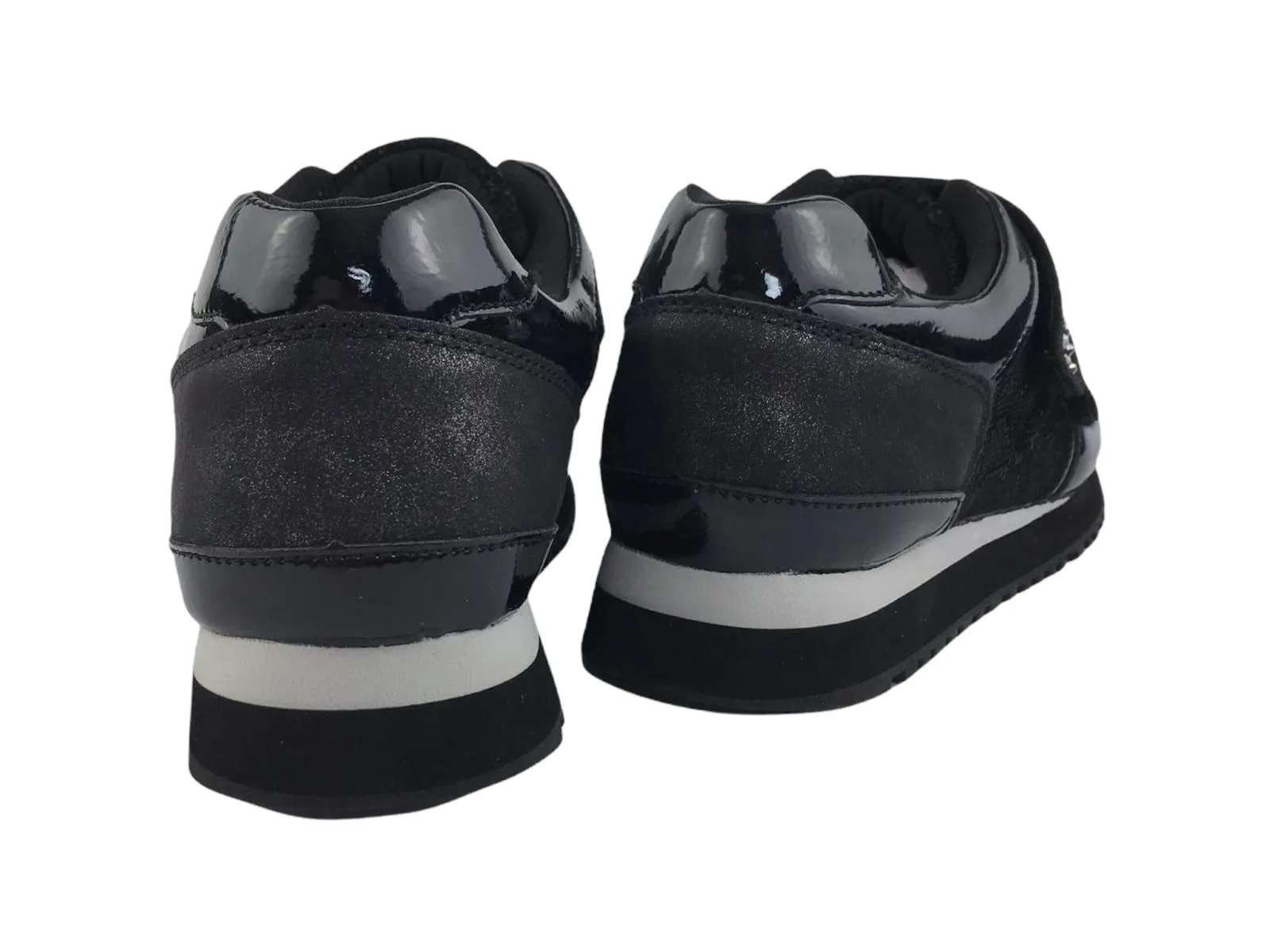 Cutillas | Sneakers de mujer con cierre de velcro Murano negros