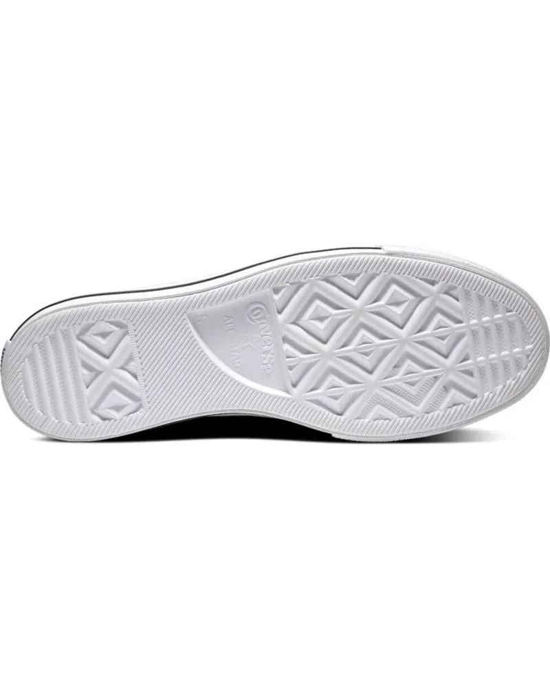 DEPORTIVAS CONVERSE  DE MUJER Y NIñA Y NIñO 561680C CHUCK TAYLOR ALL STAR PLATFORM LEATHER LOW  WHITEBLACKWHITE