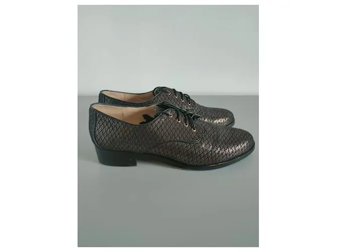 Derbies Mellow Yellow Negro Metálico 