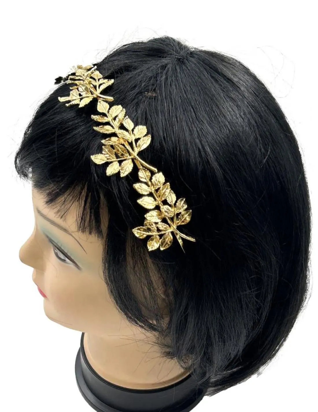 DIADEMAS DORADAS ANCHAS PARA INVITADAS DE BODAS Y EVENTOS