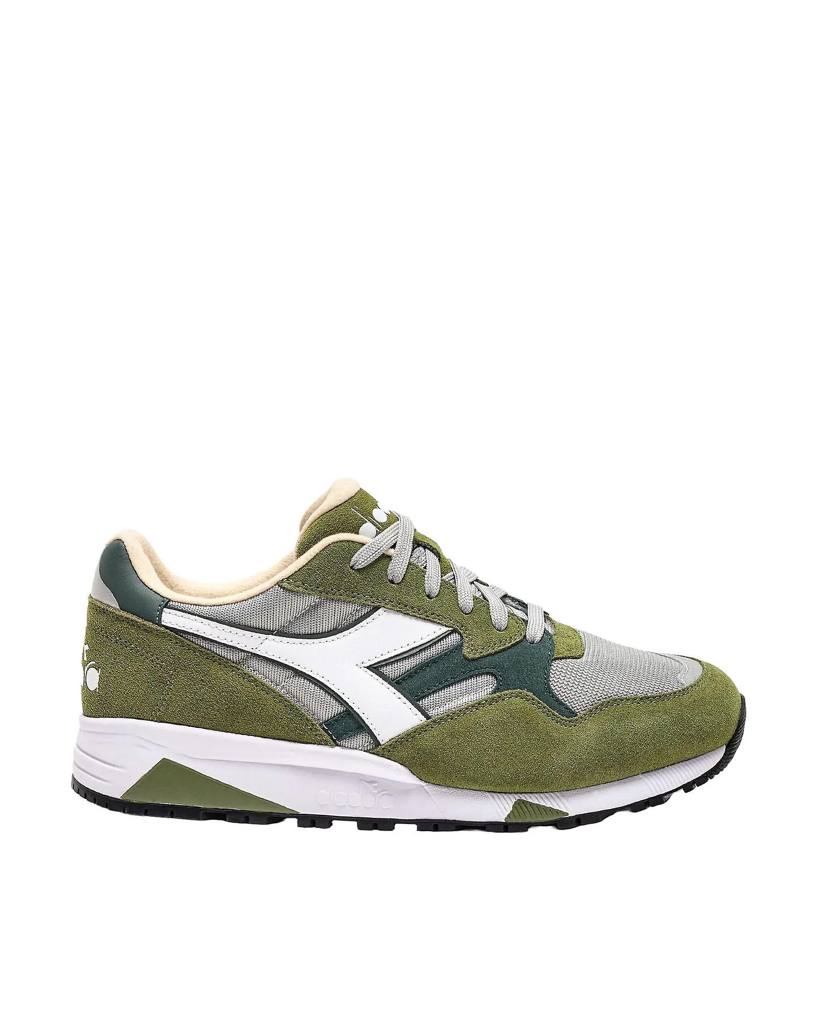 Diadora Sporty Sneakers de piel con suela de goma