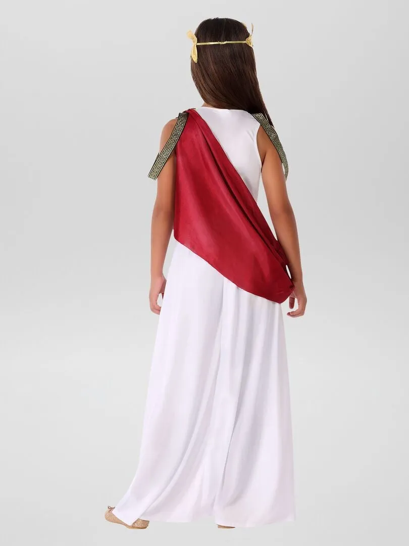 DISFRAZ DE 'ROMANA'  3 PIEZAS  BLANCO