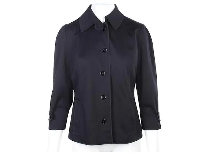 DOLCE & GABBANA Abrigos de Otoño Negro 