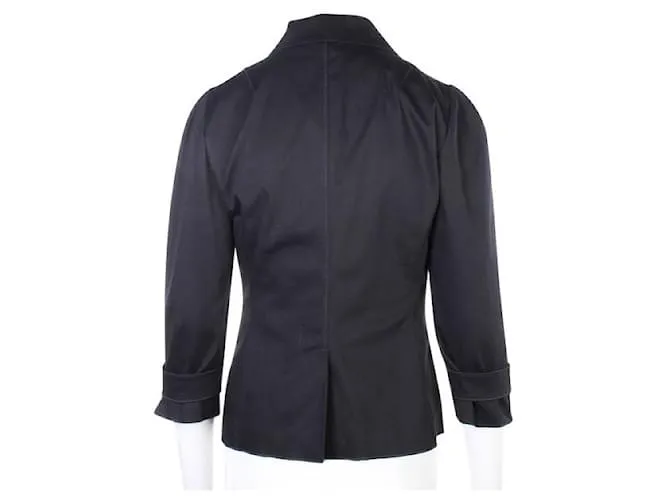 DOLCE & GABBANA Abrigos de Otoño Negro 