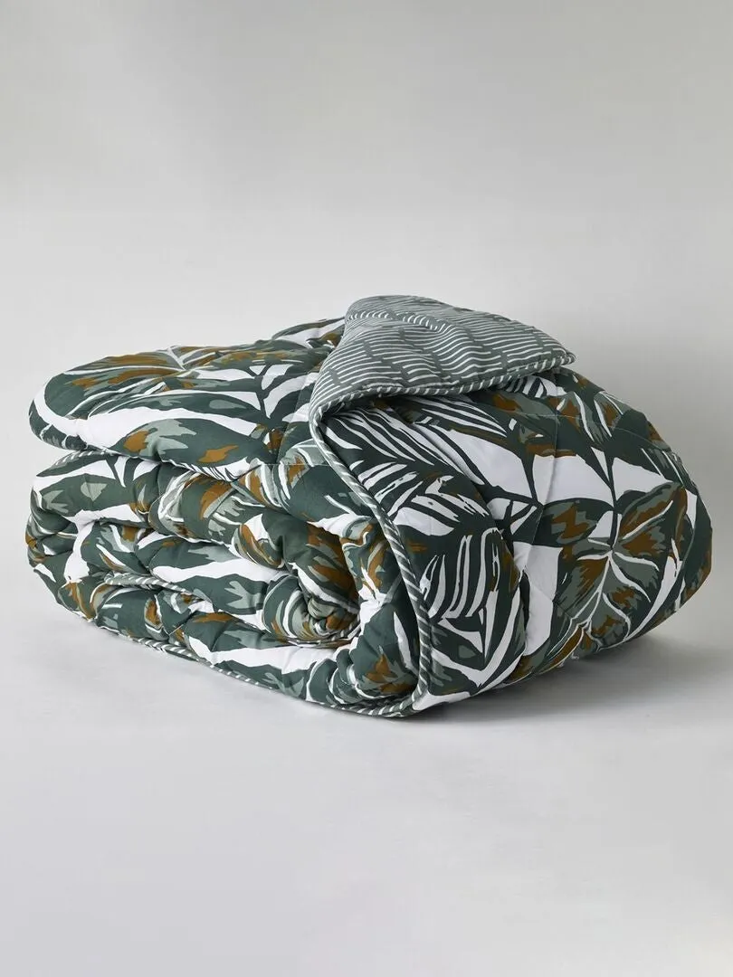 EDREDóN ESTAMPADO  NEGRO