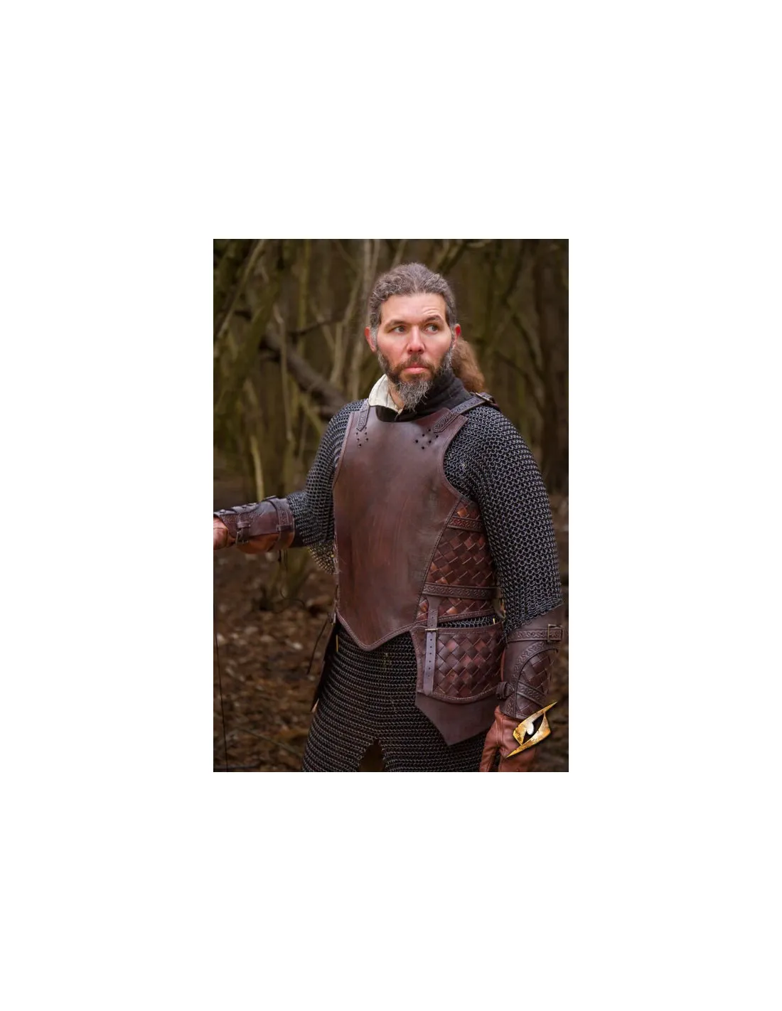 Escarcelas de cuero set Guardabosque Epic Armoury