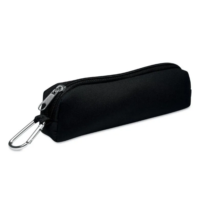 Estuche promocional con mosquetón Iris