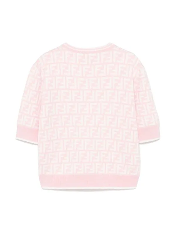 FENDI JR TOP  COLOR CARNE Y NEUTRAL