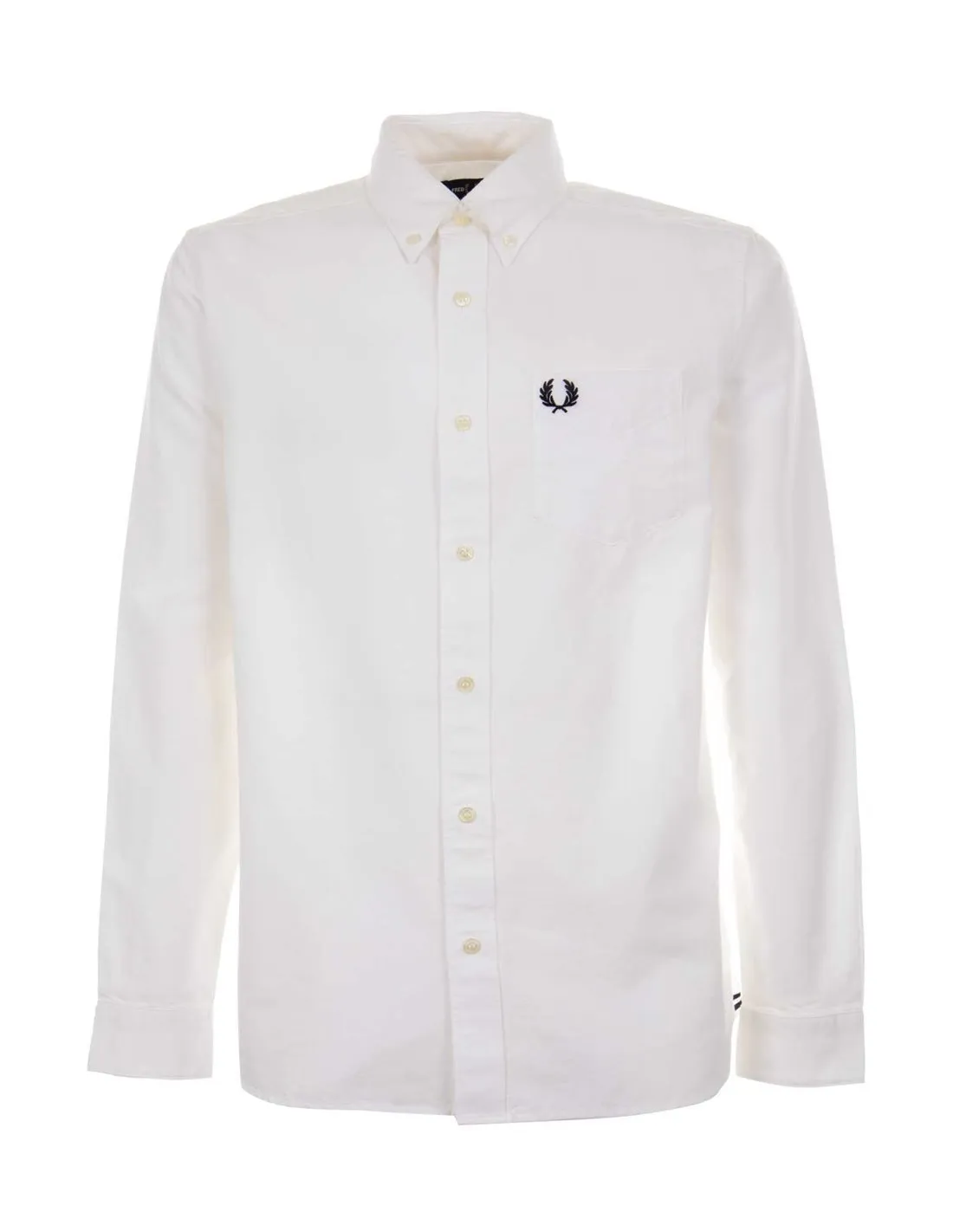 FRED PERRY  CAMISA BLANCA M5516 HOMBRE