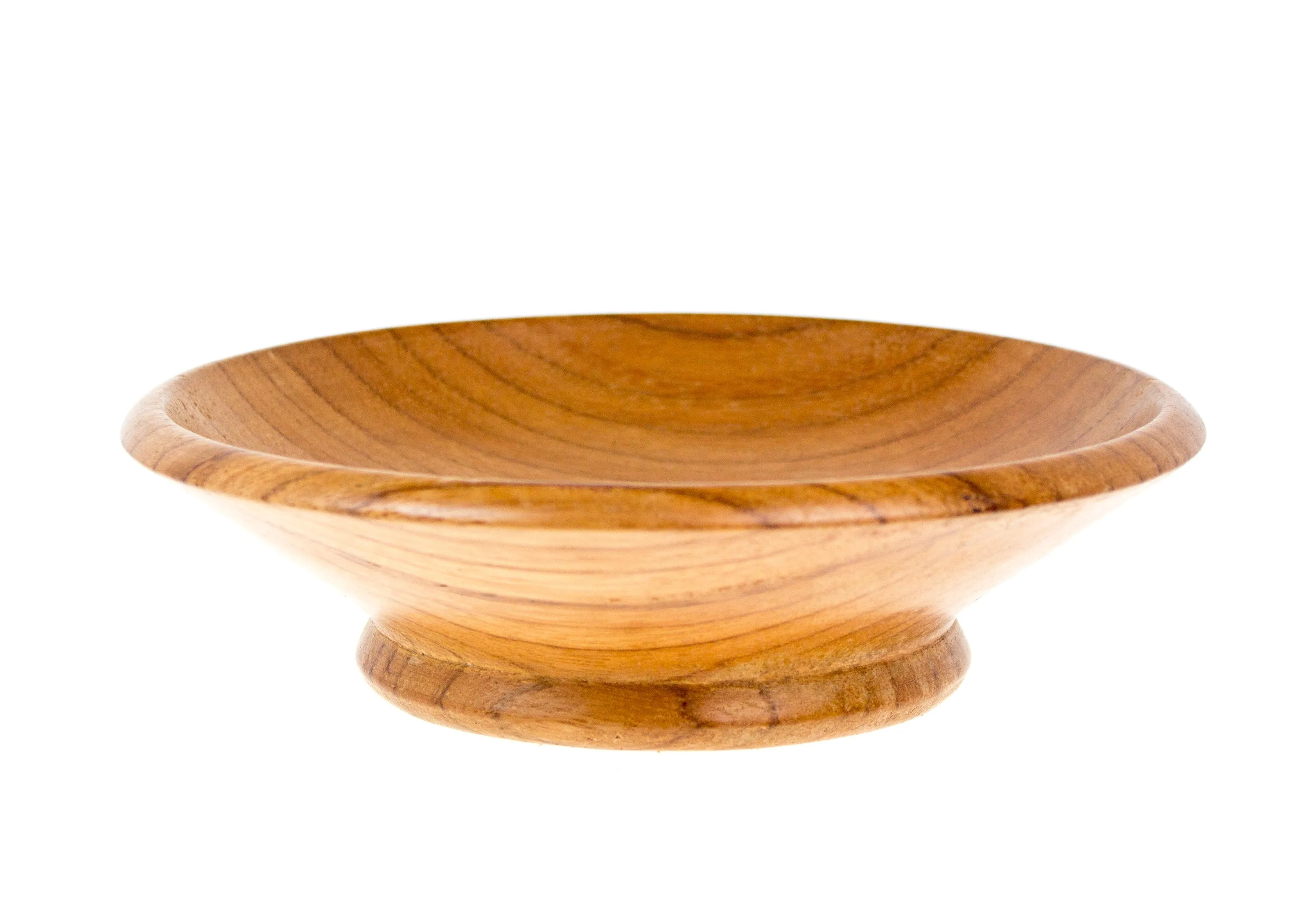 Fuente de madera de Iroko