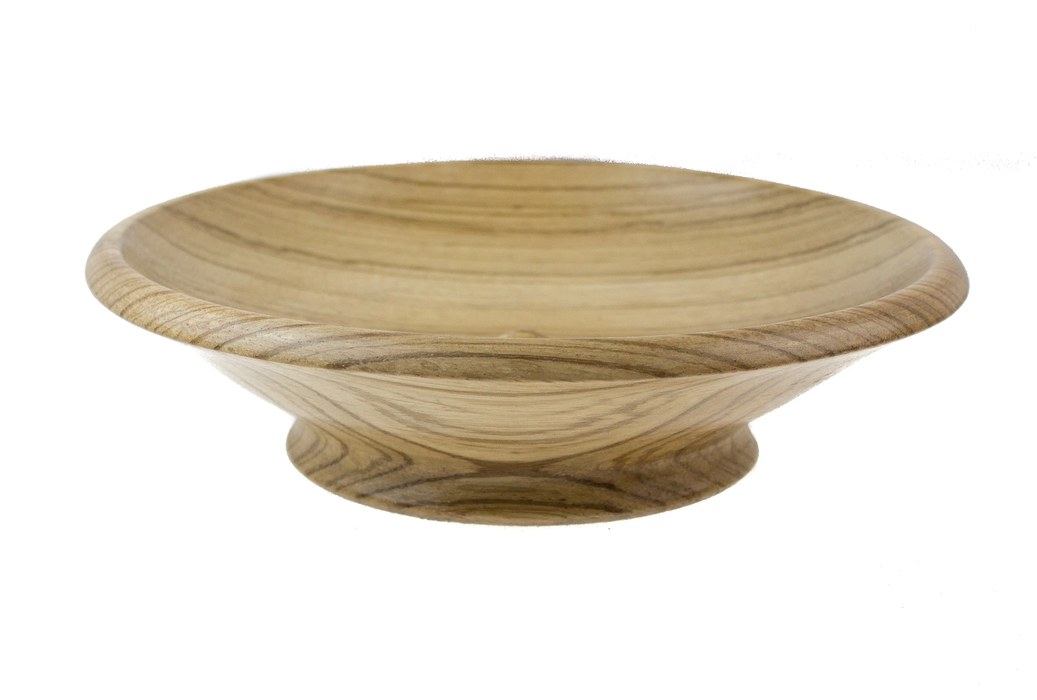 Fuente de madera de Iroko