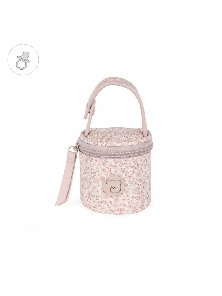 Funda chupete flower mellow rosa (fm)