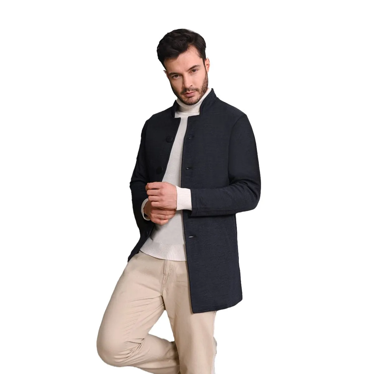Gaban Para Hombre Azul oscuro