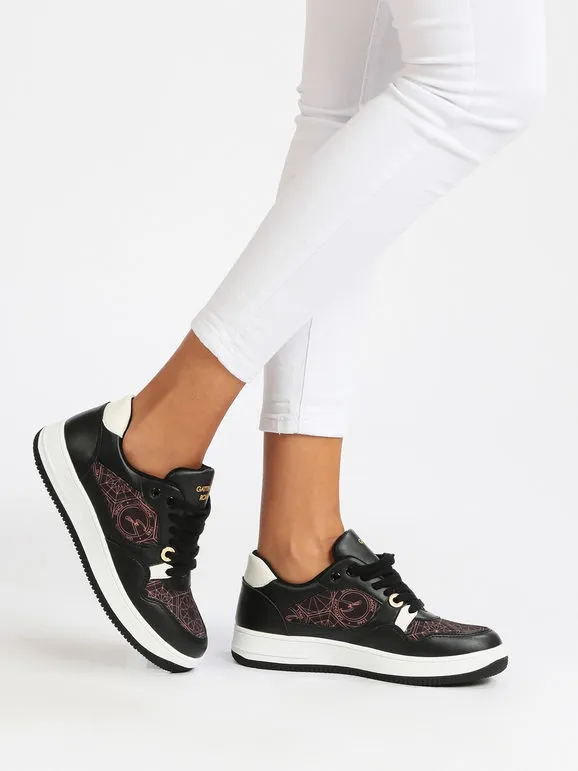 Gattinoni Deportivas de mujer con cordones y estampados