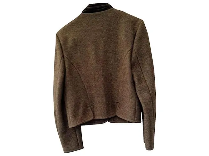 Giesswein Chaquetas Caqui Marrón claro 