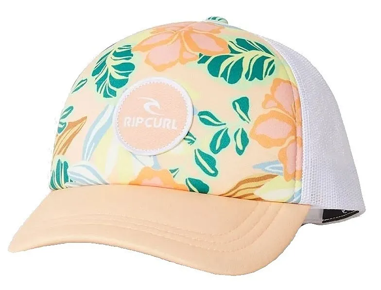 GORRA CON VISERA RIP CURL FOLLOW THE SUN TRUCKER  LIGHT ORANGE  WOMEN´S