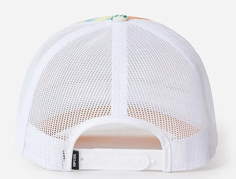 GORRA CON VISERA RIP CURL FOLLOW THE SUN TRUCKER  LIGHT ORANGE  WOMEN´S