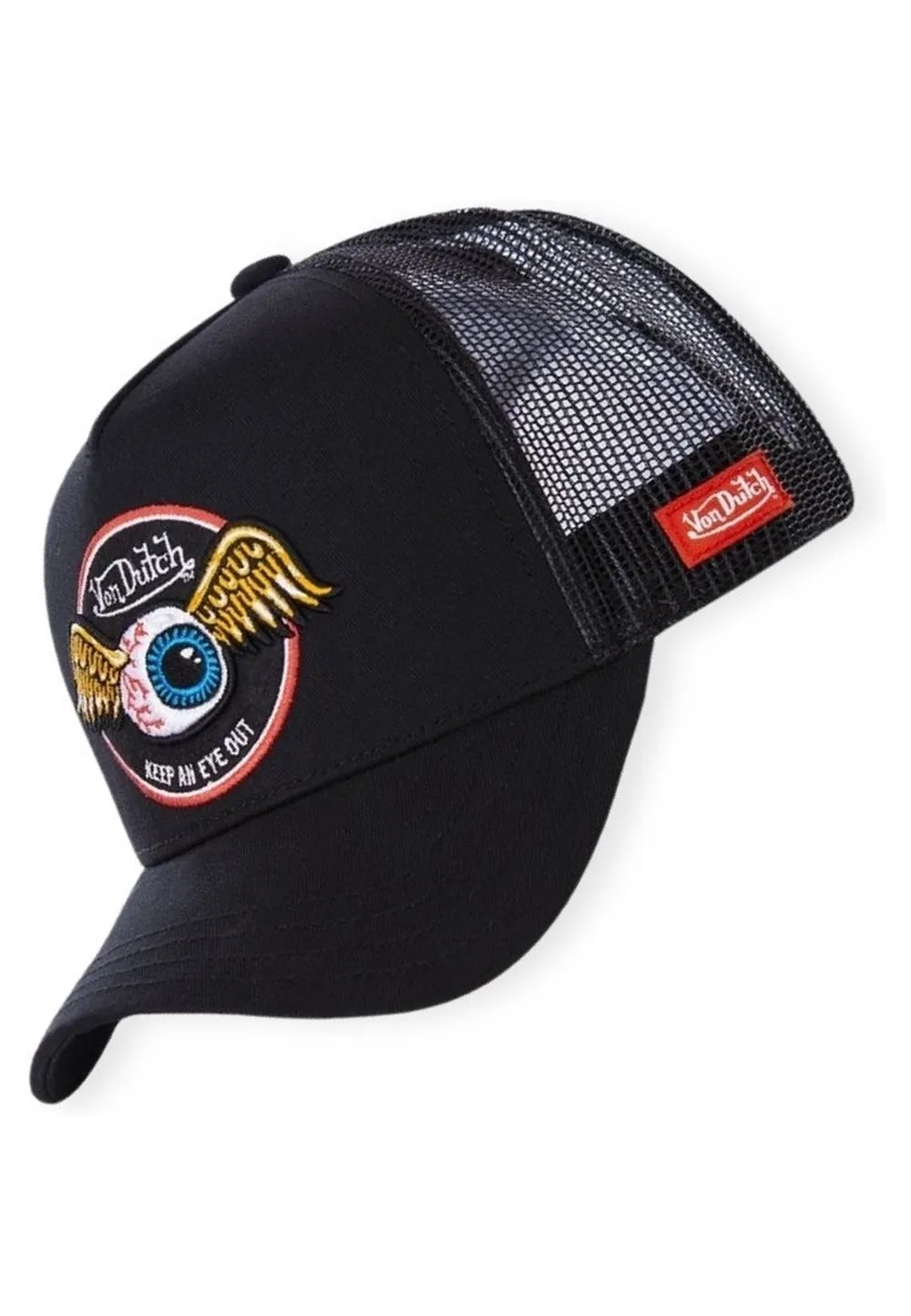Gorra von dutch negra rag blk trucker cap