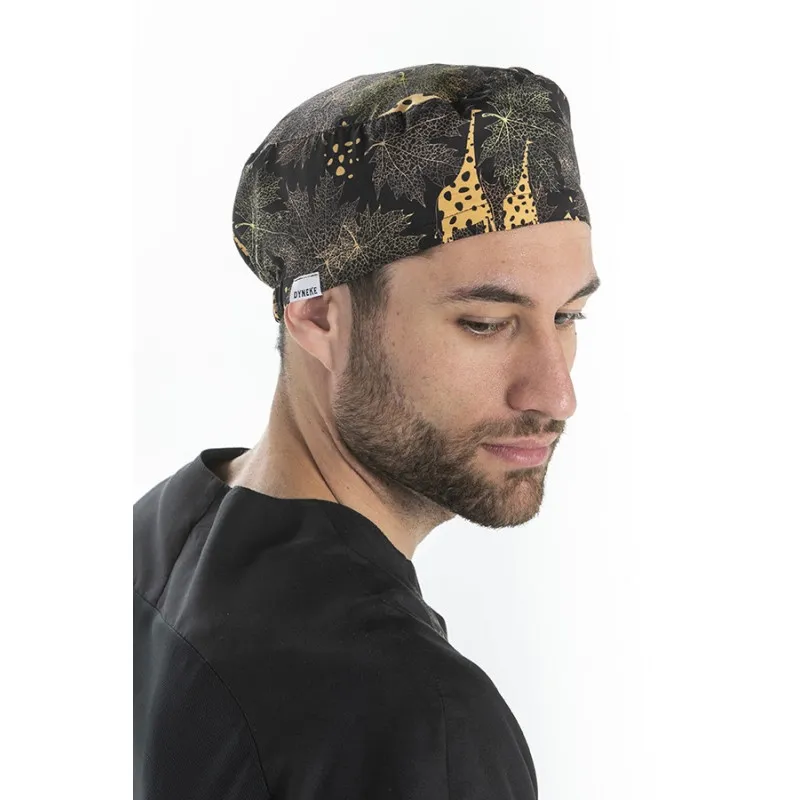 GORRO DE QUIRóFANO CON GOMA JIRAFAS DYNEKE  OFERTA