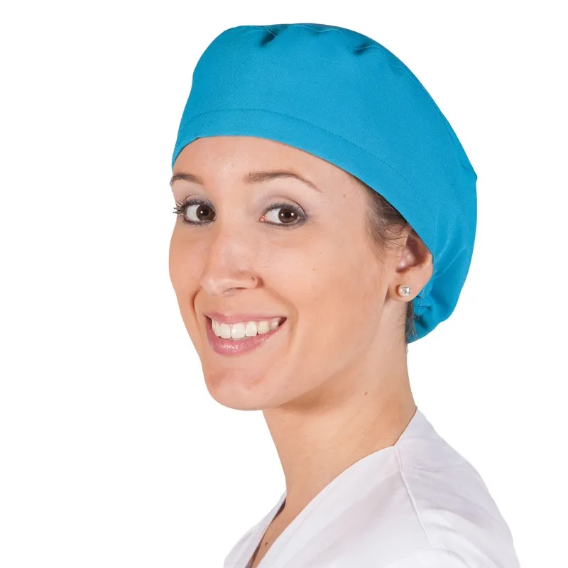 GORRO SANITARIO PELO LARGO TURQUESA  GARY'S