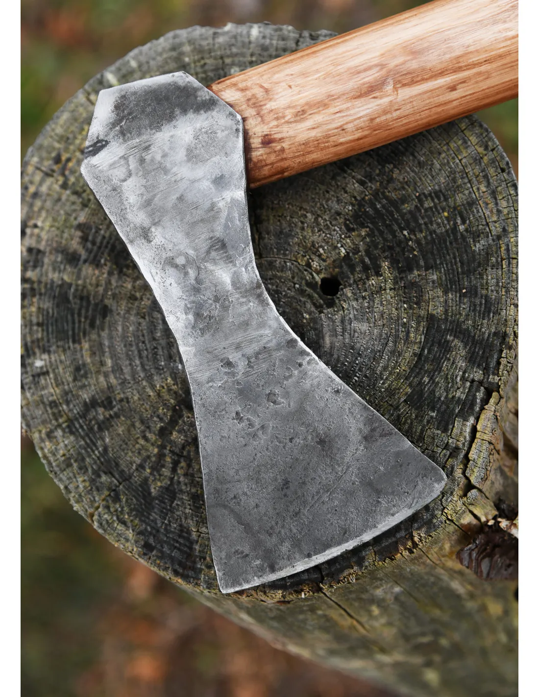 Hacha Vikinga en acero forjado a mano, tipo K (60 cm.)