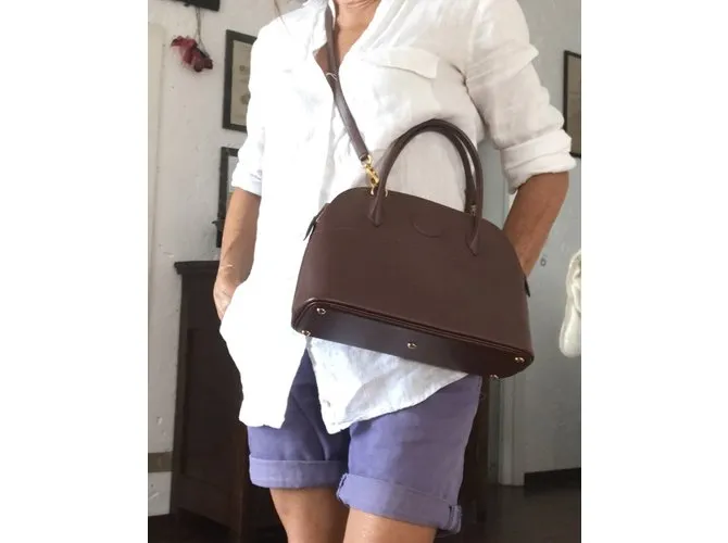 Hermès Mini Bolide Caramelo Chocolate 