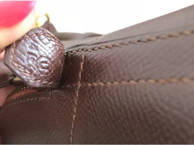 Hermès Mini Bolide Caramelo Chocolate 