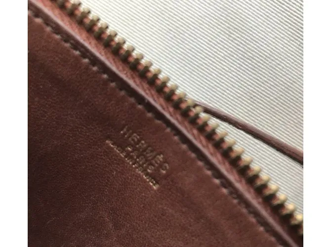 Hermès Mini Bolide Caramelo Chocolate 