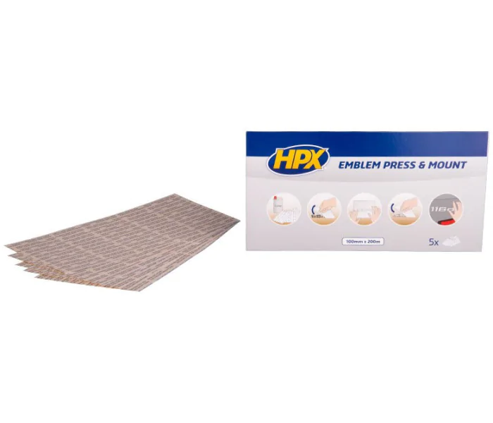 HPX CINTA DE LOGOTIPO  5 CINTAS TRANSPARENTES