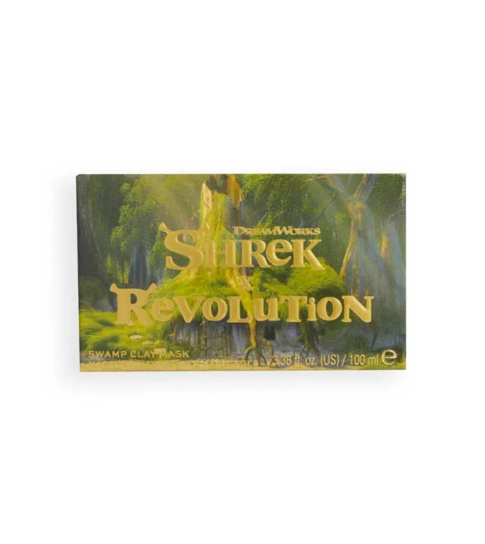 I HEART REVOLUTION  *I HEART REVOLUTION X SHREK*  MASCARILLA FACIAL DE ARCILLA BEWARE OF OGRES SWAMP