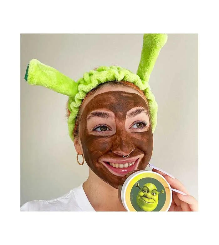 I HEART REVOLUTION  *I HEART REVOLUTION X SHREK*  MASCARILLA FACIAL DE ARCILLA BEWARE OF OGRES SWAMP