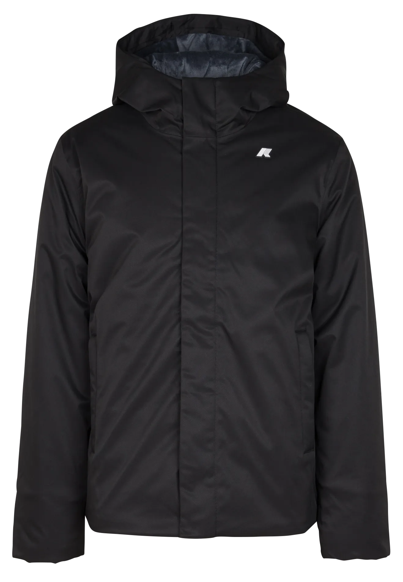 JACKO TWILL MARMOTTA  CHAQUETA CON CUELLO ALTO EN NEGRO