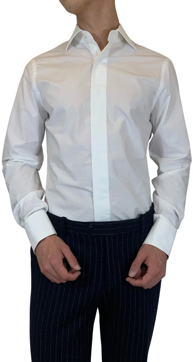 J.LINDEBERG Camisa Básica Blanca