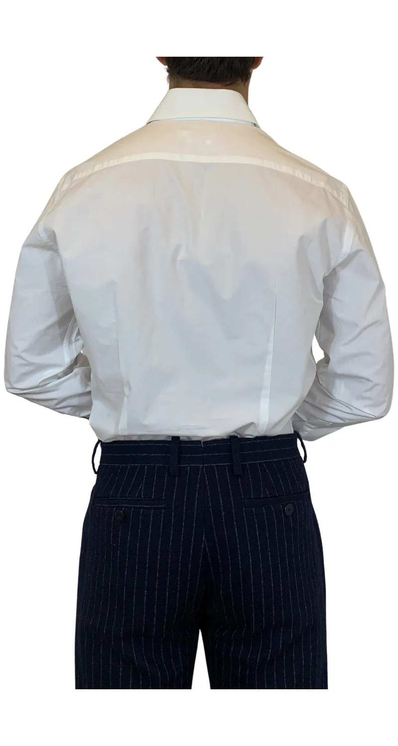 J.LINDEBERG Camisa Básica Blanca