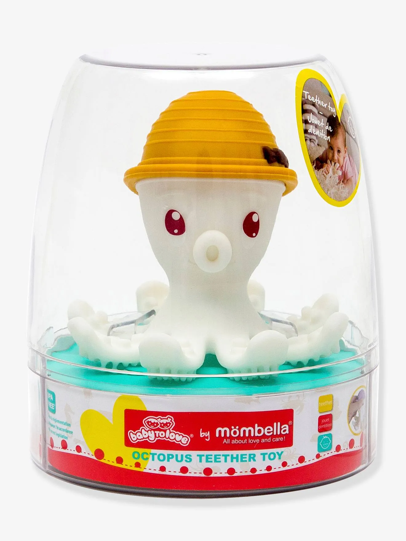Juguete de dentición Bonnie el pulpo Baby to love