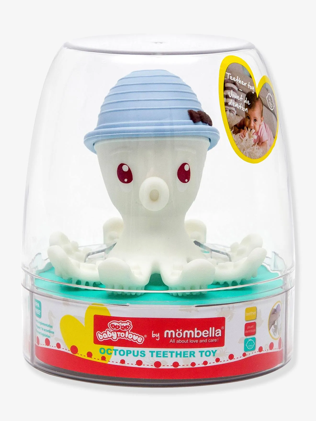 Juguete de dentición Bonnie el pulpo Baby to love