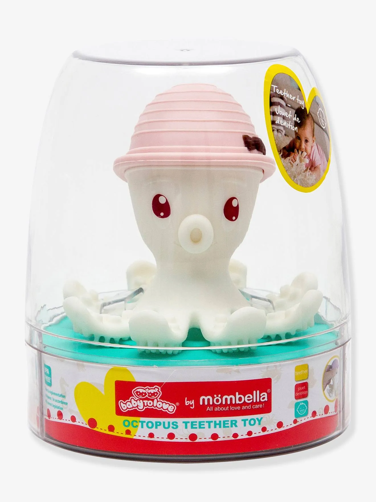 Juguete de dentición Bonnie el pulpo Baby to love