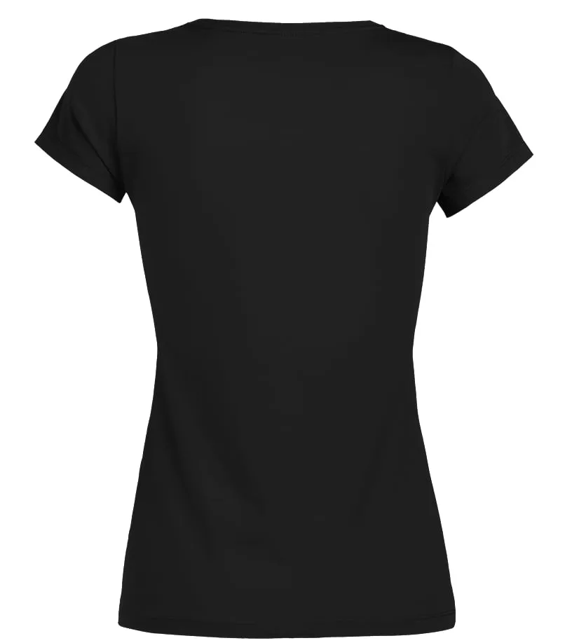 Just a New Jersey girl in a Florida world Camiseta cuello redondo Mujer