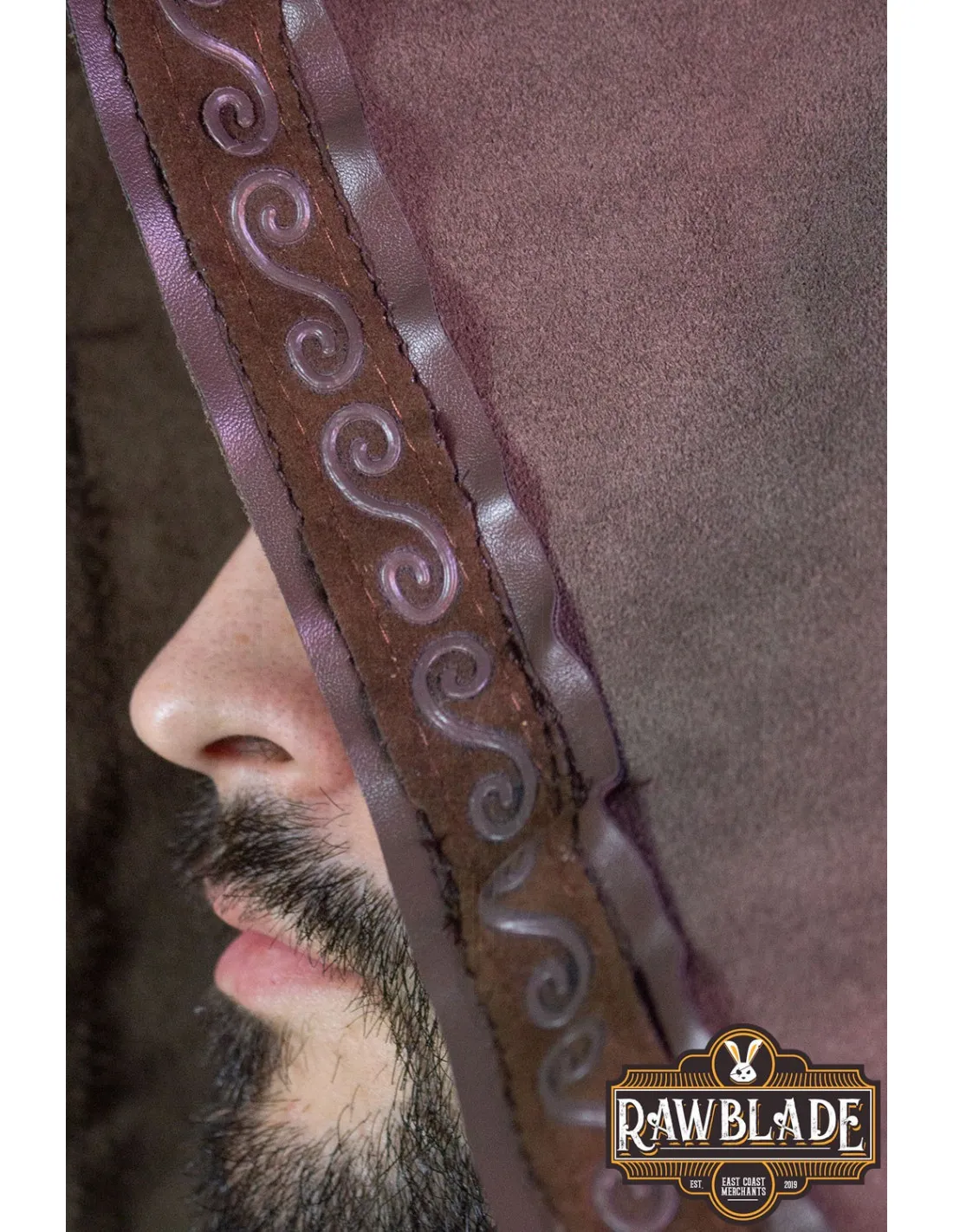 JUSTILLO MEDIEVAL DE CUERO MODELO KARANTHIR, MARRóNVERDE