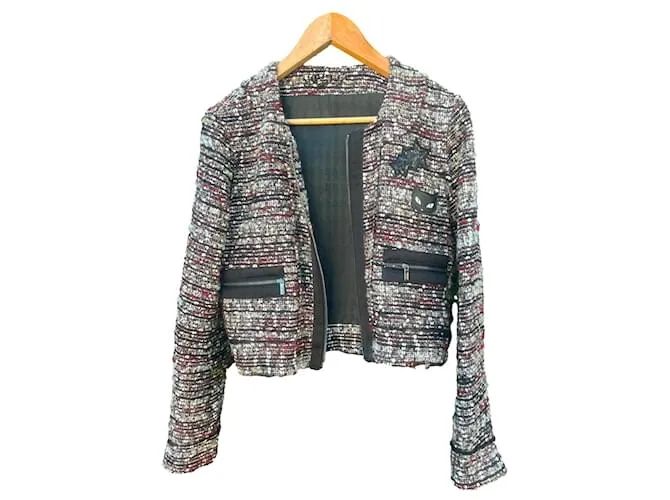 Karl Lagerfeld Chaquetas Burdeos 