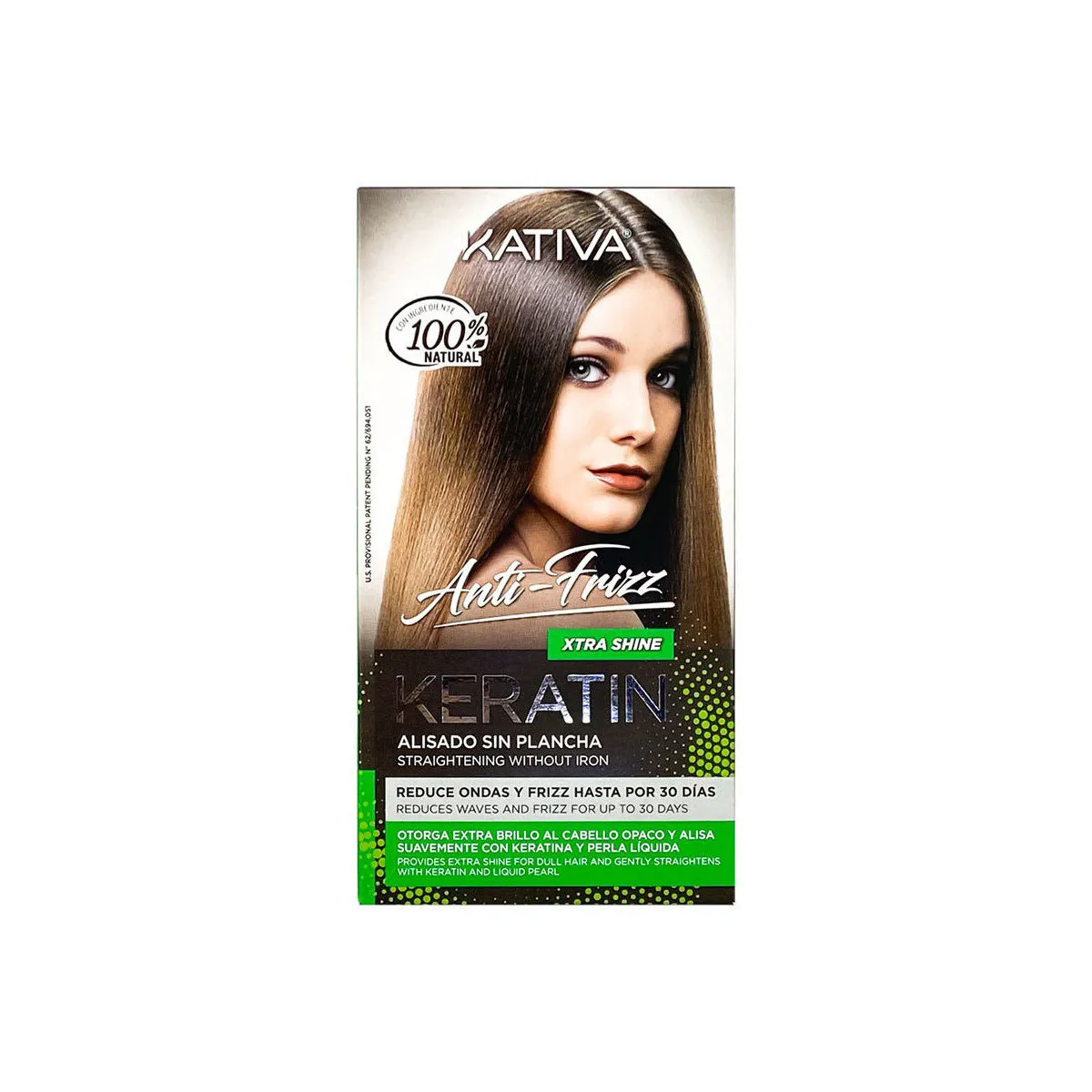 KERATIN ANTIFRIZZ ALISADO SIN PLANCHA EXTRA BRILLO 30 DíAS