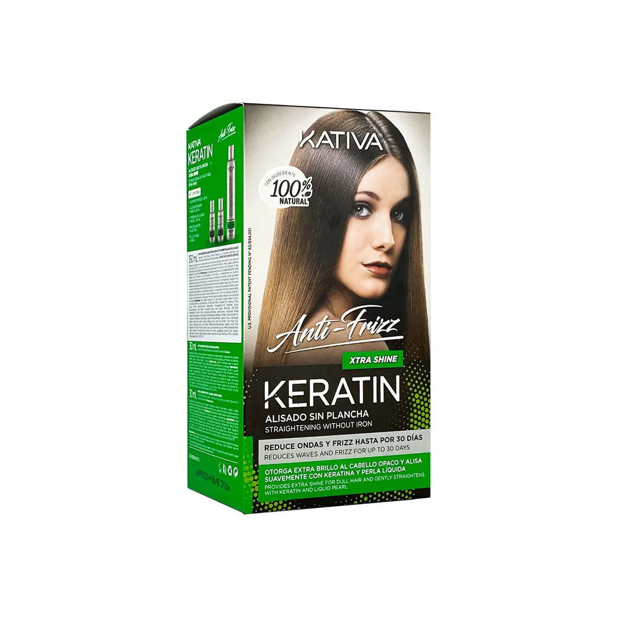 KERATIN ANTIFRIZZ ALISADO SIN PLANCHA EXTRA BRILLO 30 DíAS