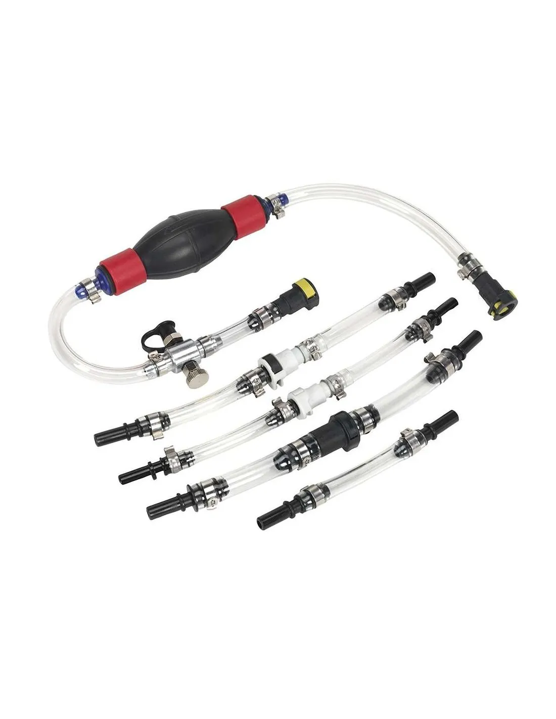 Kit purgador y sangrador de sistemas de combustible diesel